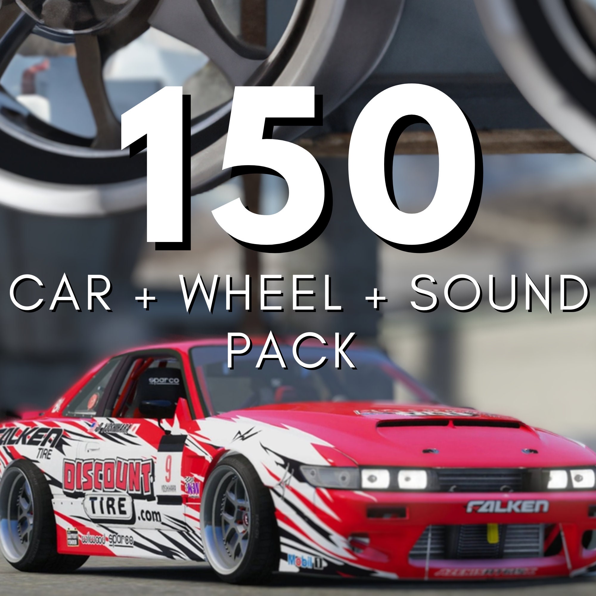 Fivem Drift Car Pack: 9 CARS Fivem Ready Optimized -  Finland