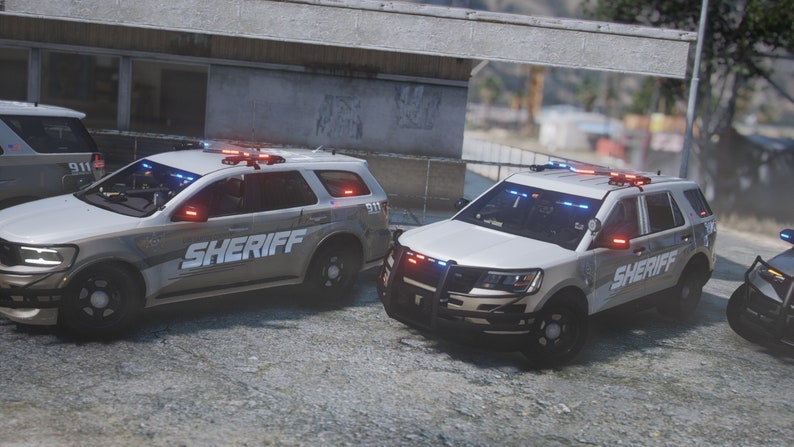 Fivem Sheriff Police Car Pack: 15 Vehicles Fivem Ready Optimized ...