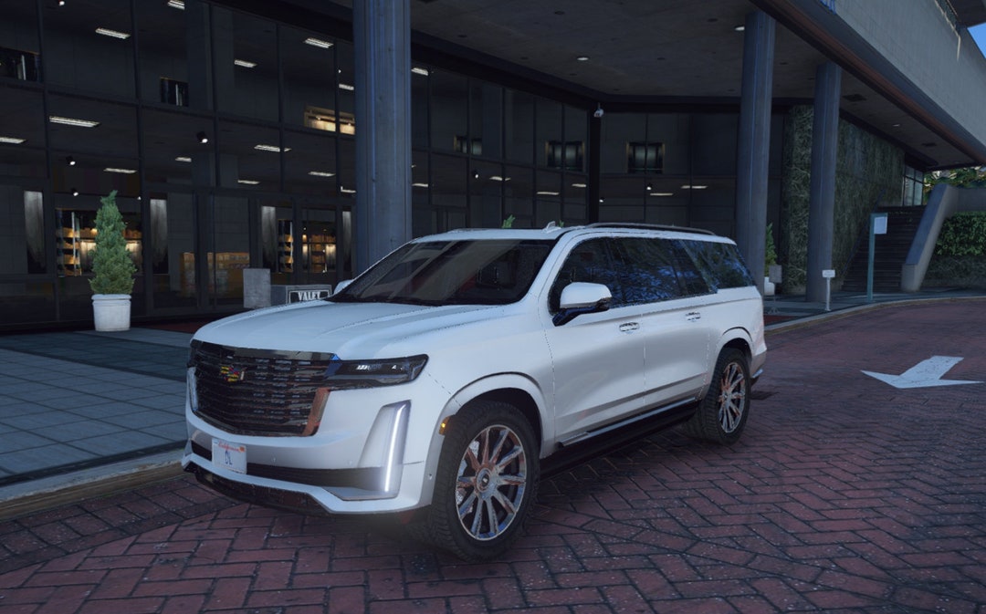 Fivem 2021 Cadillac Escalade Fivem Ready Realistic Handling High