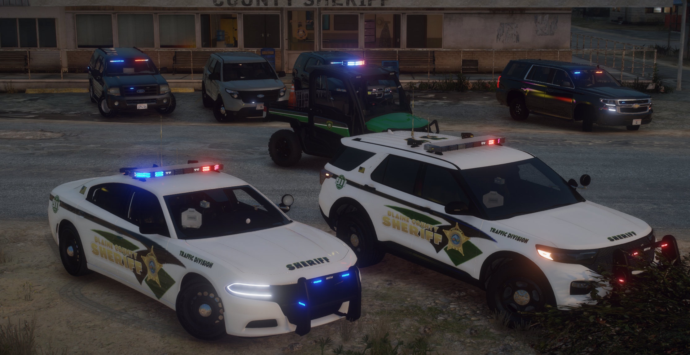 Fivem ELS Police Car Pack: 15 Vehicles Fivem Ready Optimized Realistic