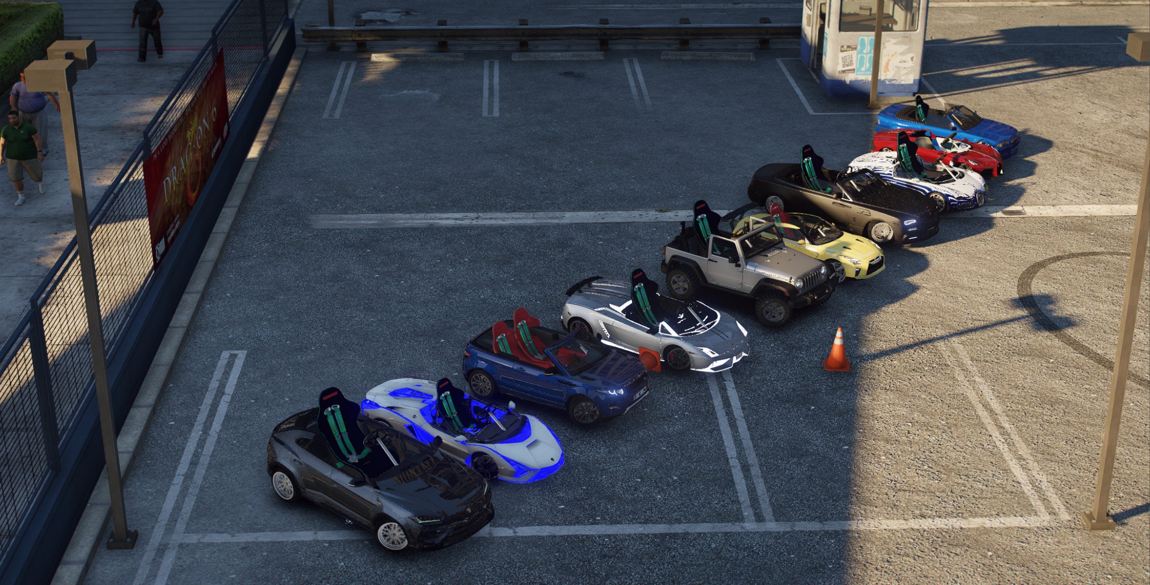 Fivem Toy Drivable Cars for Kids Pack 10 CARS Fivem Ready Optimized