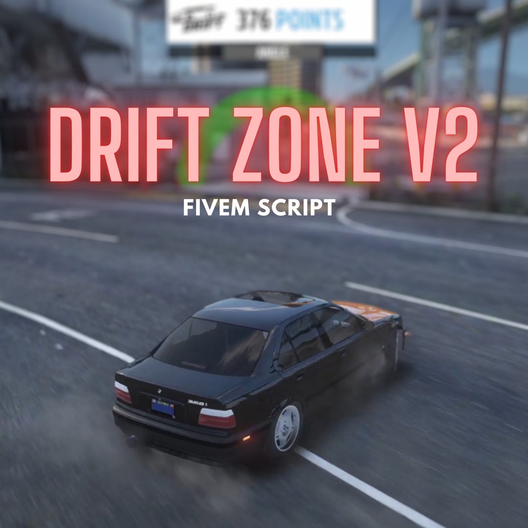 Script FiveM Drift Zone V2 / Independiente, ESX, QB - Etsy España