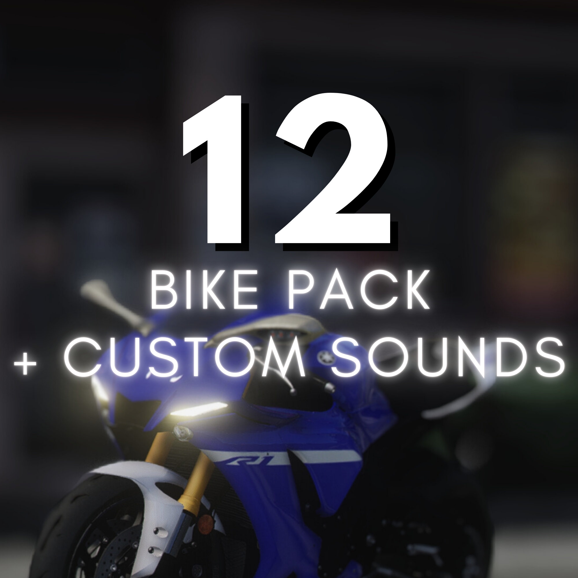 Fivem Bike Pack 12 BIKES CUSTOM SOUNDS Fivem Ready Optimized Realistic
