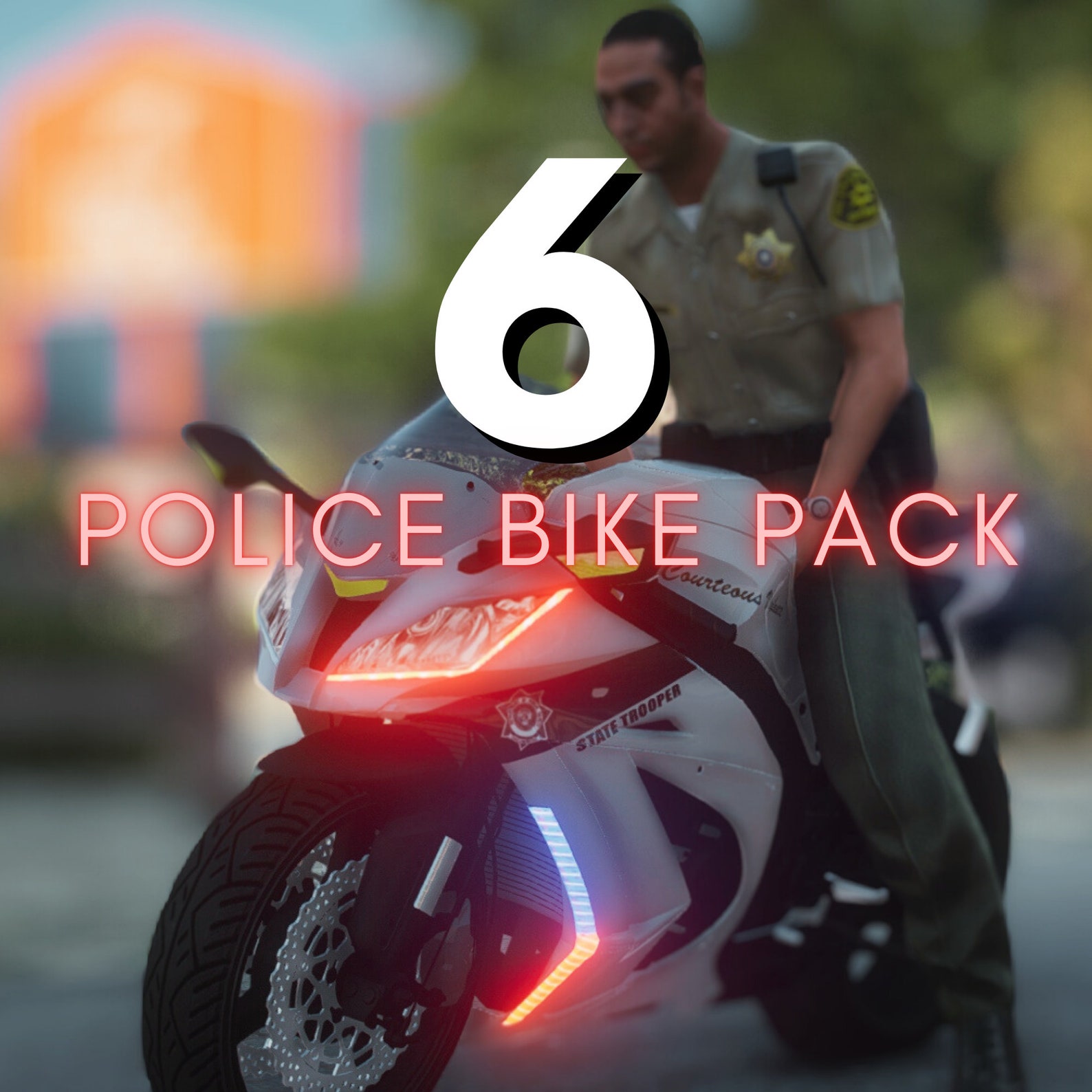 element police bike to work