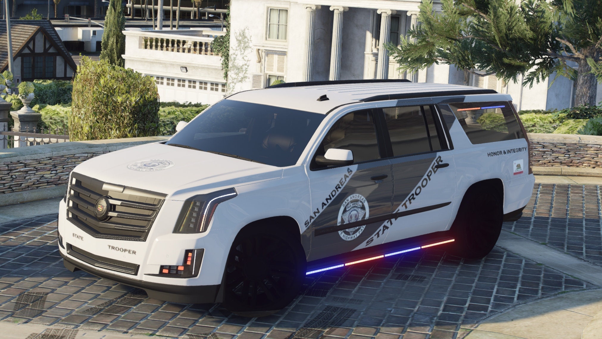 GTA V Cadillac Escalade Police Fivem Ready Realistic Etsy Australia