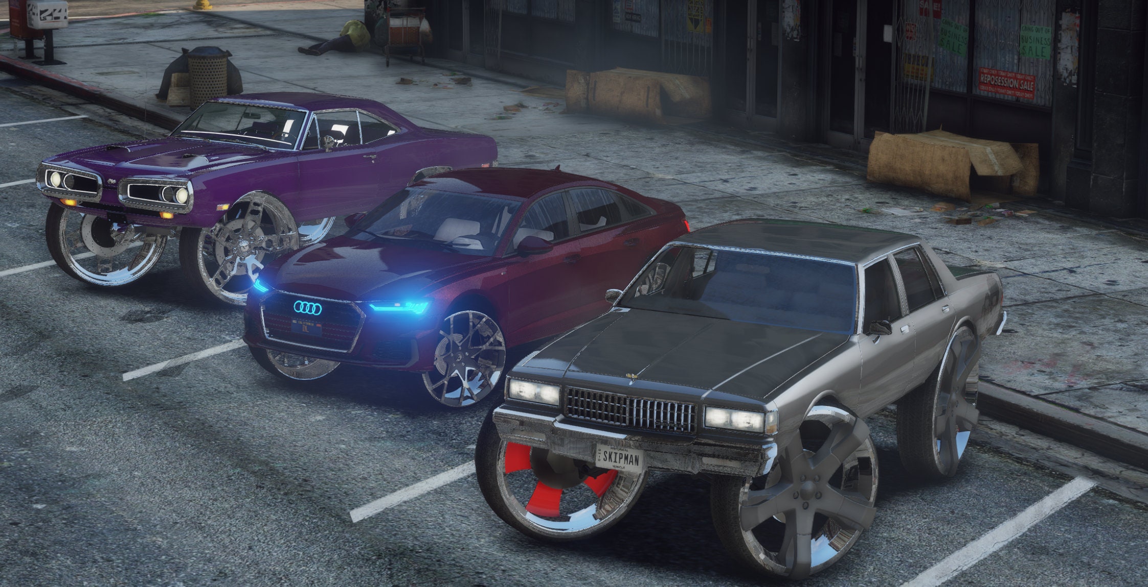 Fivem Donk Car Pack 30 CARS Fivem Ready Optimized Realistic Handlings