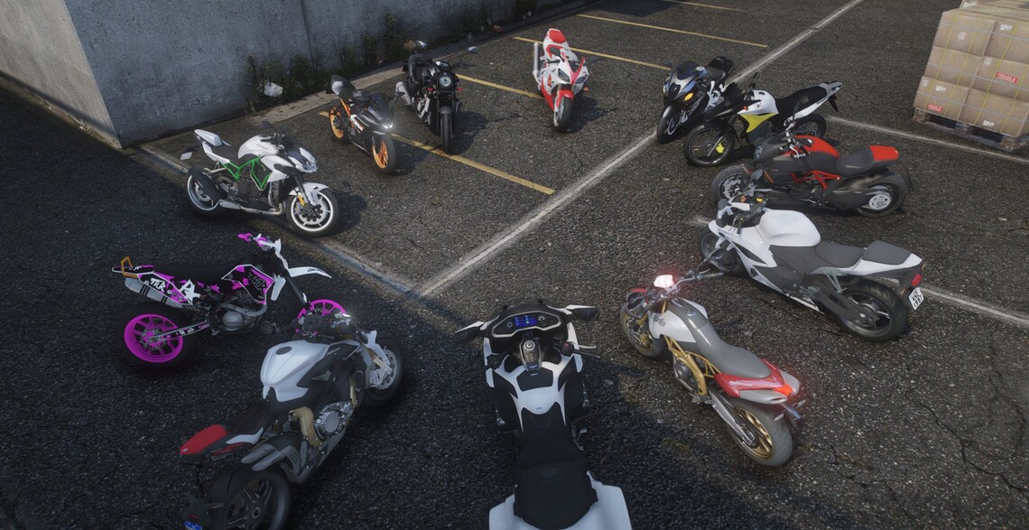 Fivem Bike Pack 100 BIKES Fivem Ready Optimized Realistic Handlings Etsy