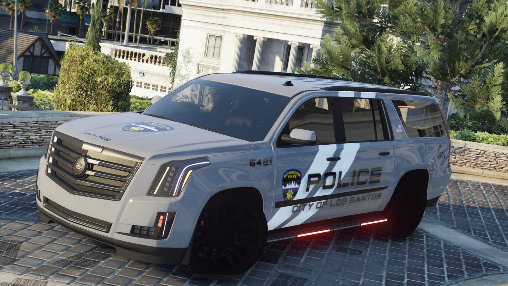 Fivem Cadillac Escalade Police Fivem Ready Realistic Handling Debadged