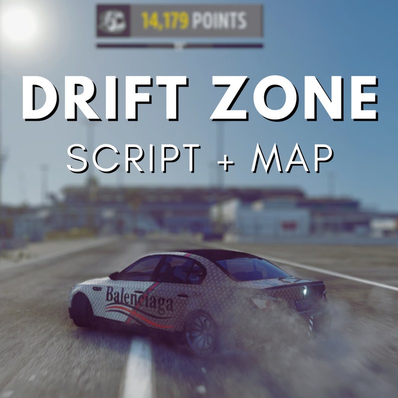 Fivem Drift Zone Script Drift Map ESX/QB Etsy
