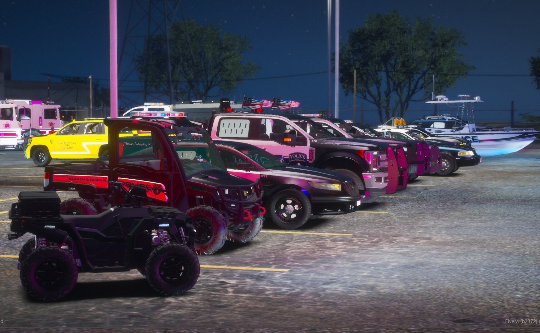 Fivem 50 Emergency Service Vehicles Pack Fivem Ready Optimized High