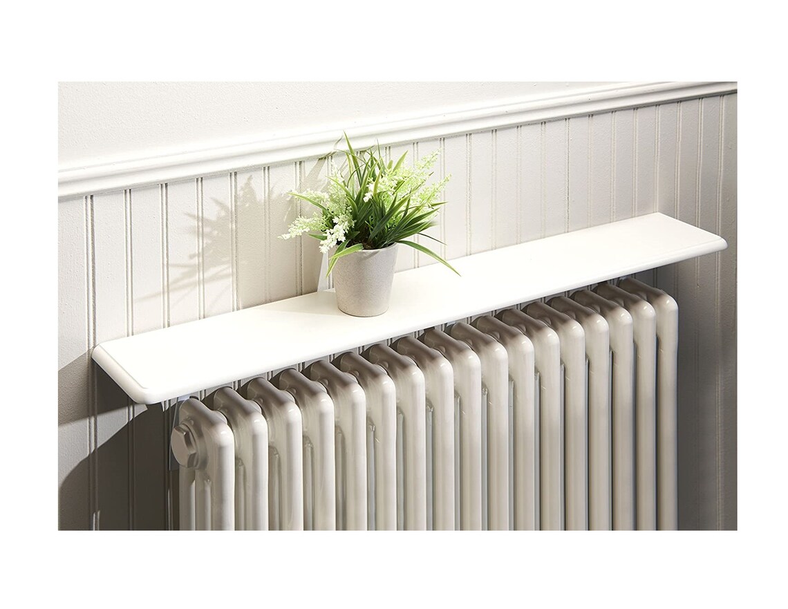 Wooden Shelf Over Radiator With Brackets Etsy Canada
