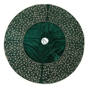 72 pulgadas verde árbol de Navidad falda extra grande árbol de Navidad falda terciopelo hecho a mano falda de árbol verde decoraciones de Navidad regalo de Navidad