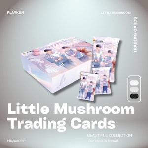 Official Little Mushroom, Apocalypse Paradise, Series 2, An Zhe & Lu Feng&#39;s Novel, Trading Art Card Packs, July 2025
