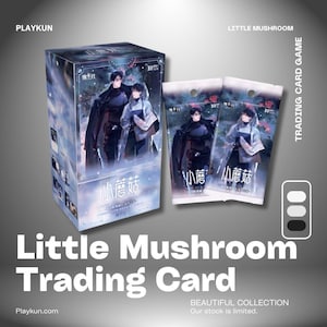 Official Little Mushroom, Series 2, An Zhe & Lu Feng&#39;s Novel, Trading Art Card Packs, July 2025