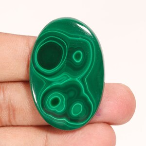 Natuurlijke Malachiet cabochon Halfedelsteen Ovale vorm Losse edelsteen voor het maken van sieraden