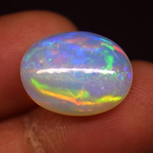 Opal Cabochon , AAA Top Quality Natural Ethiopian Opal Cabochon , Welo Opal Making Jewelry, Pear Shape Opal Top Quality Opal