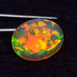 AAA+++ Faceted Opal Gemstone  Welo Opal Top Quality Faceted Opal Ethiopian Cut Opal Shape Gemstone  Faceted Opal Crystal Gemstone