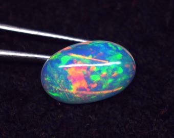 Natuurlijke Ethiopische witte opaal cabochon: sieraden maken van AAA-kwaliteit