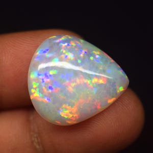 Pear Shape Opal Cabochon, AAA+++ Top Quality Natural Ethiopian Opal Gemstone Cabs, Welo Opal, Pear Opal, Multy Flasy Opal, Fire Opal