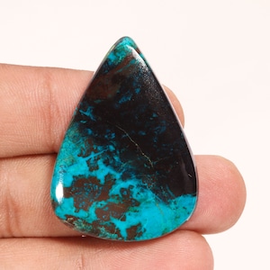 Mooie Chrysocolla Edelsteen 100% Natuurlijke Chrysocolla Cabochon Peervorm Chrysocolla Edelsteen Voor Het Maken Van Sieraden