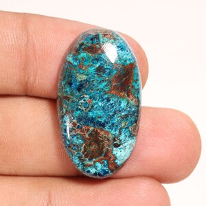 AA Quality Cabochons Natural Shattuckite Malachite Loose Gemstone Oval Shape For Jewelry Making Gemstone