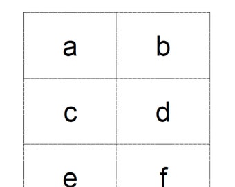 montessori flash cards 26 lowercase alphabets from a to z etsy