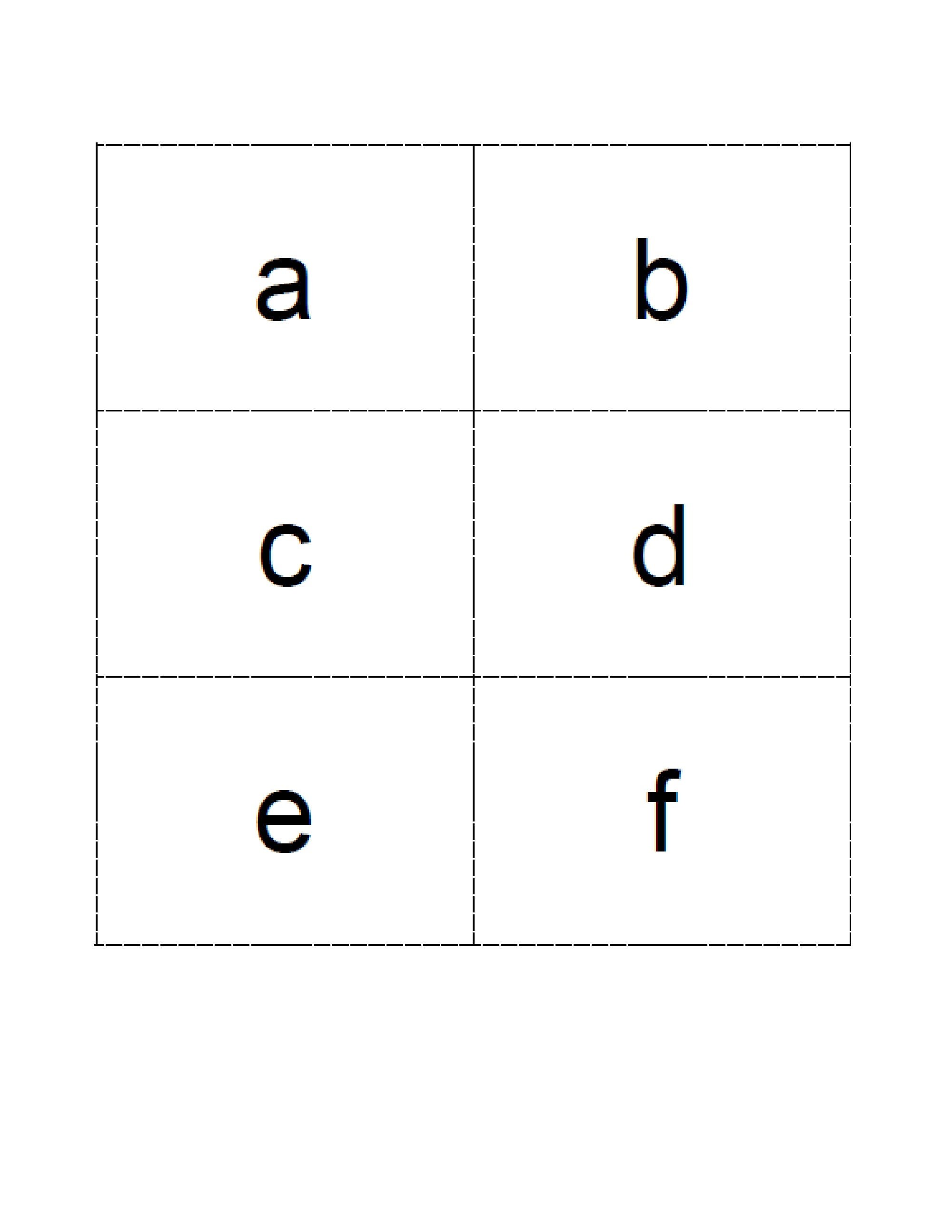 52 printable lowercase and uppercase alphabet flashcards etsy