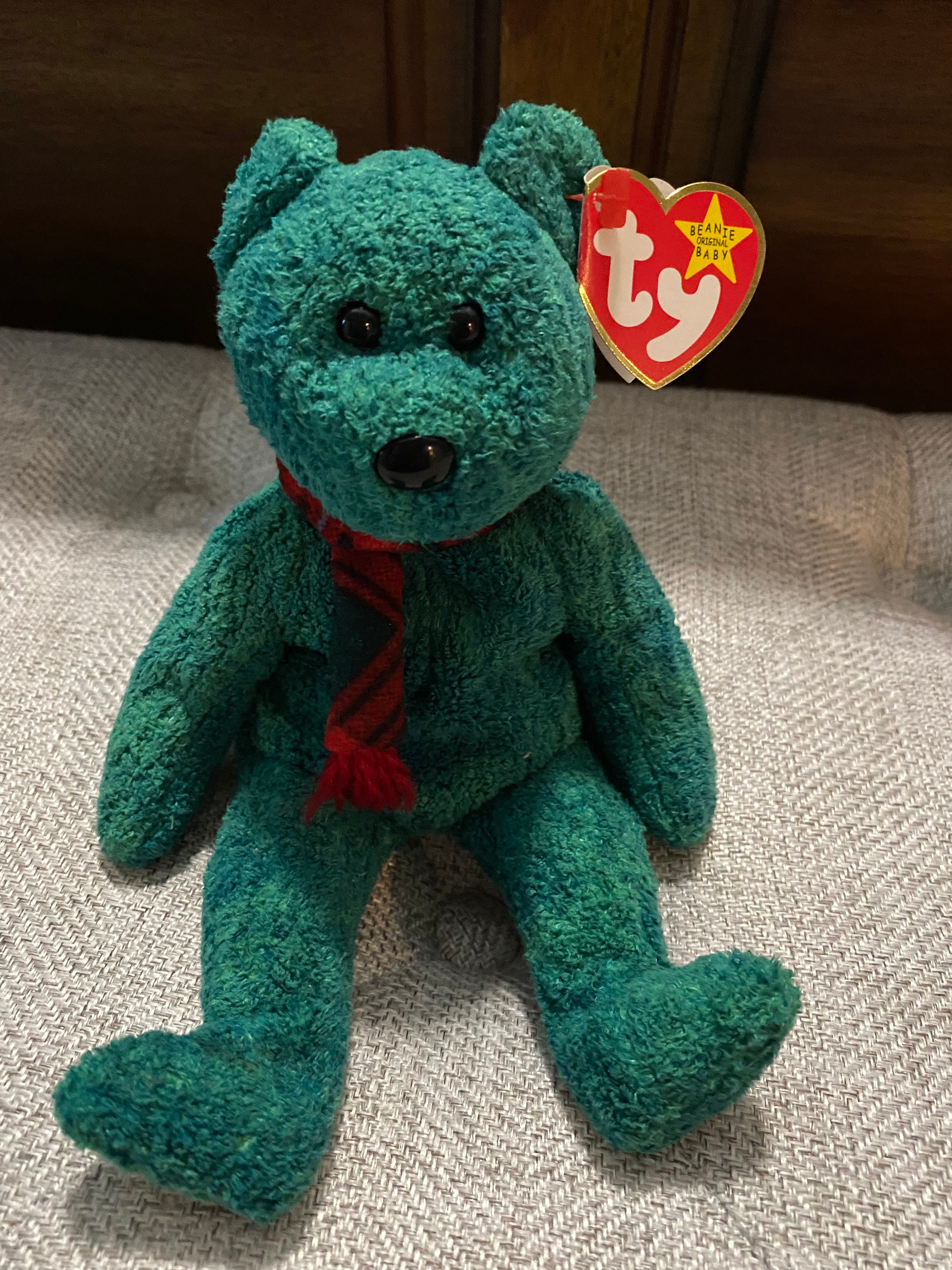 Rare retired Wallace Beanie Baby with errors | Etsy