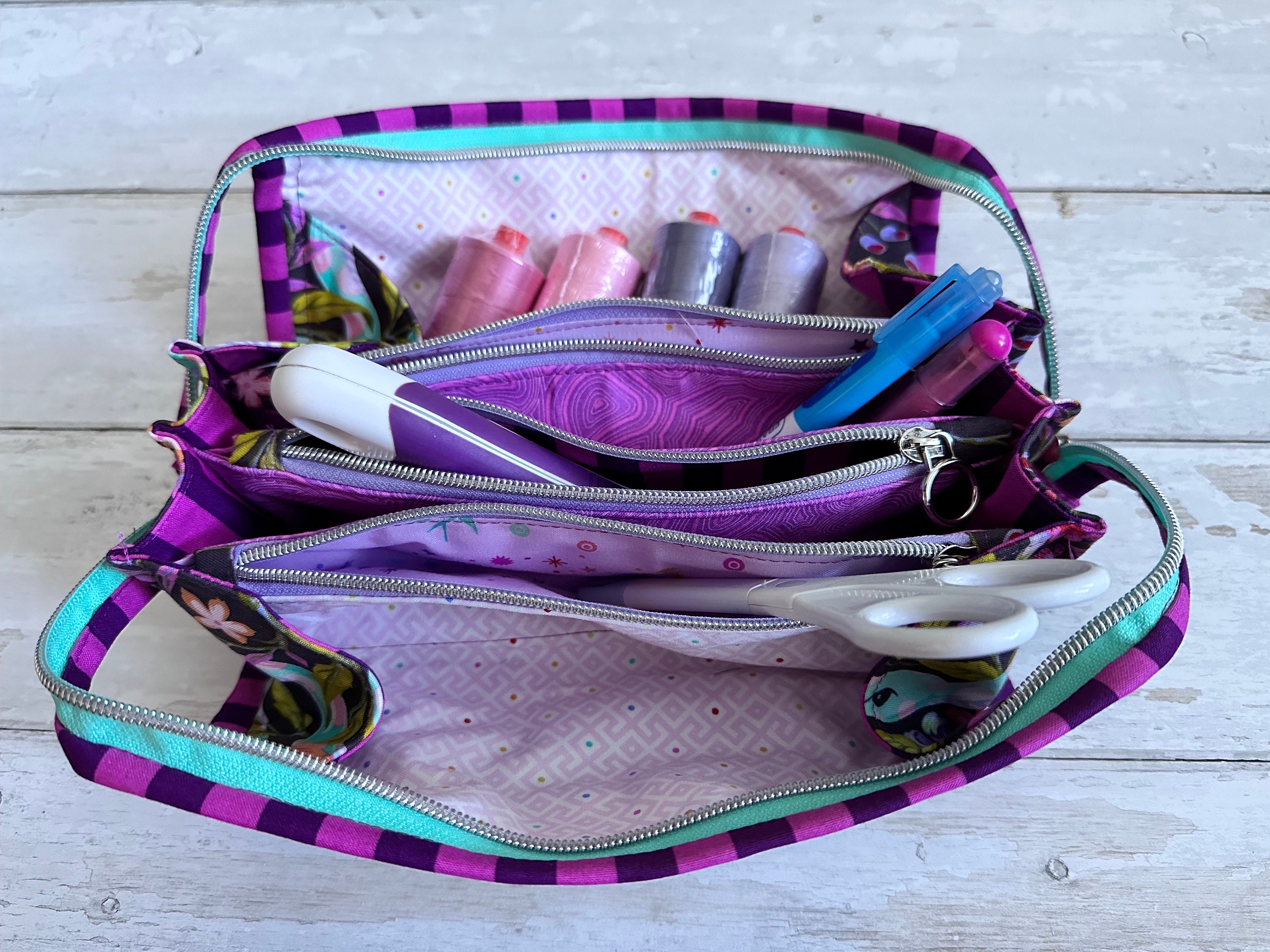 Sew Together Bag Bionic Gear Bag Tula Pink Project Bag Etsy