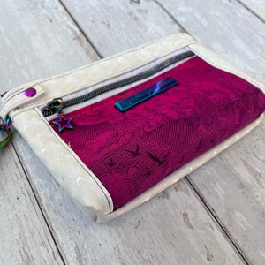 Tula Pink Daydreamer Make up Bag, Pencil Case, Toiletry Bag, gift for teen, witchy gift, Cosmetics Zip Pouch, bujo gift