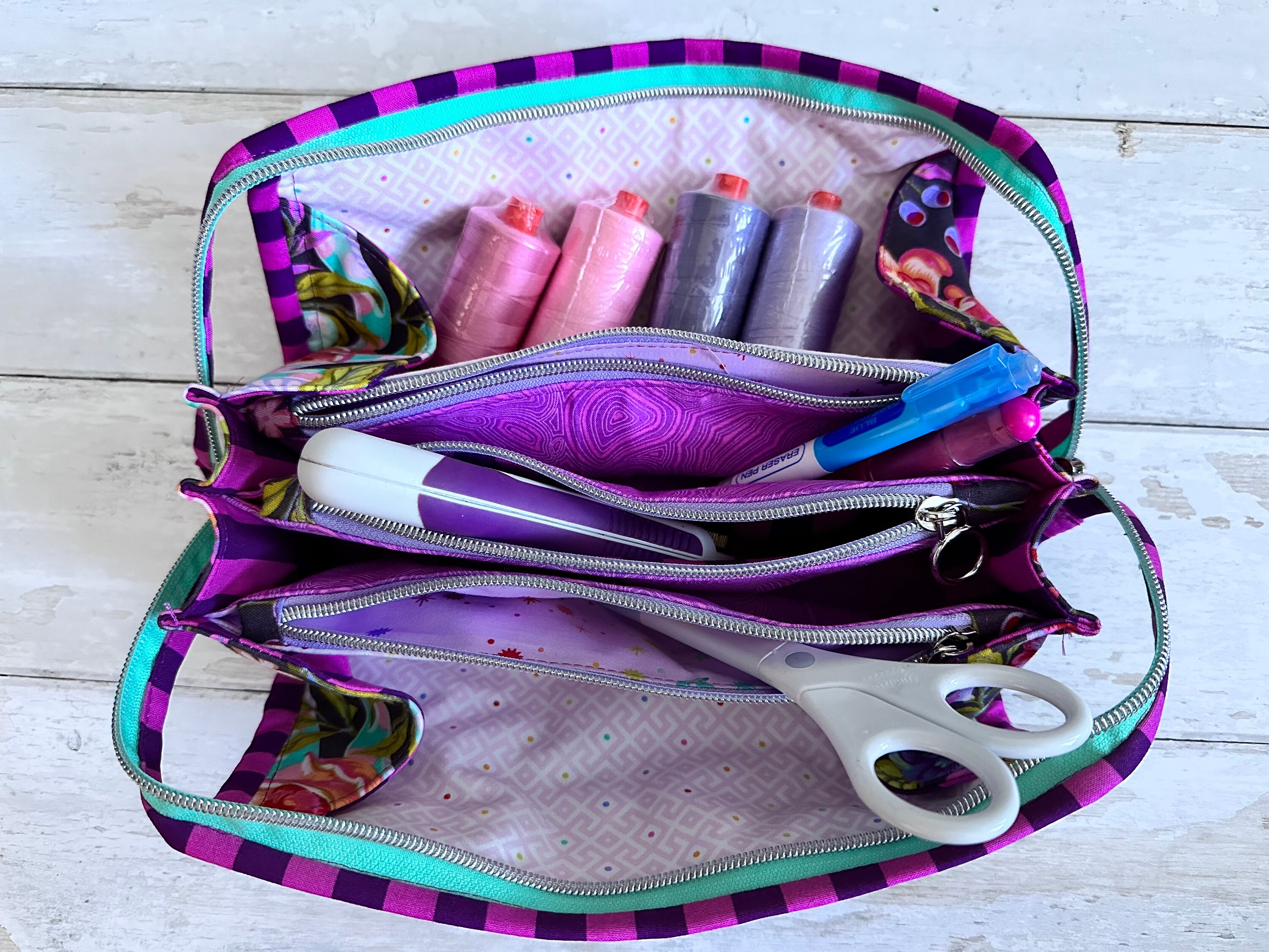 Sew Together Bag Bionic Gear Bag Tula Pink Project Bag Etsy