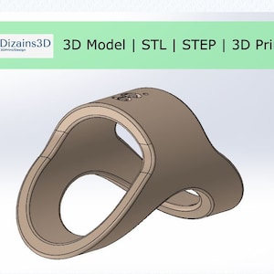 Digitaal bestand 3D-afdrukbare medische orthese voor gebroken vinger (modellen inbegrepen omtrek of omtrek 5 tot 7 cm)