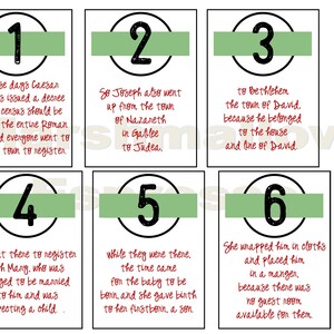 Christian Christmas Advent Printables 25 Days of Celebrating Jesus ...