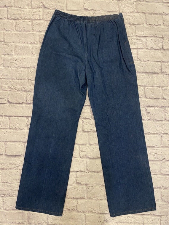 JTF Jeans Vintage 70s Mom Jeans 14 16 18 Jeans Th… - image 2