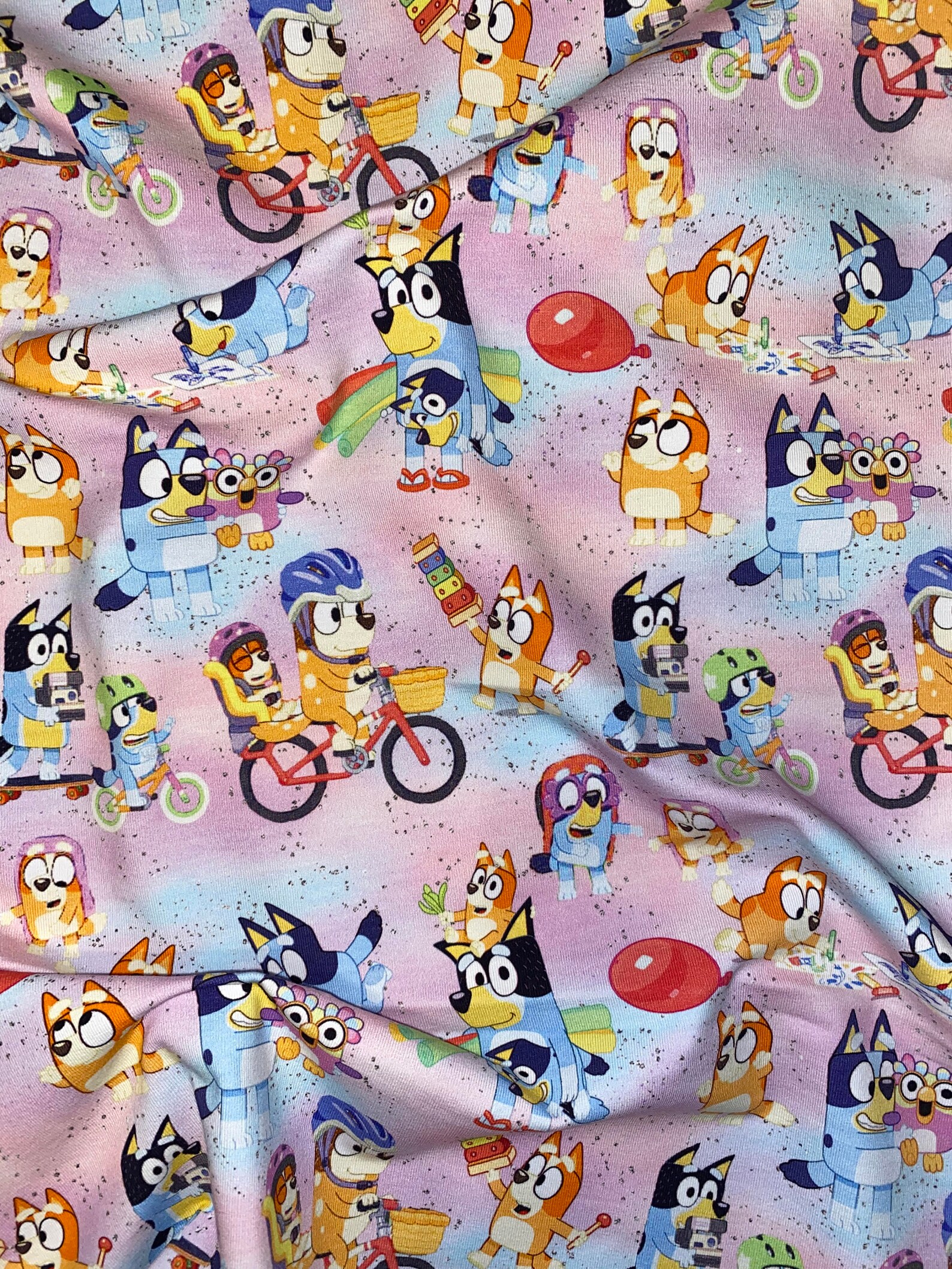 PREORDER Custom Bluey Fabric Etsy