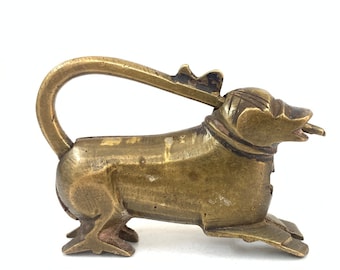 Buy Vintage Brass Animal Lock Online in India - Etsy