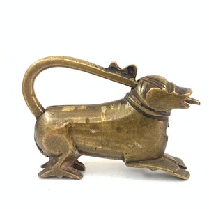 Vintage Brass animal lock