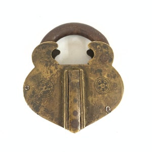 Vintage Brass trick lock