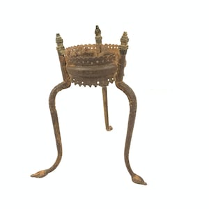 Antique Iron Islamic Hookah Stand