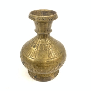 Vintage Brass flower pot