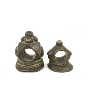 Vintage Goldschmiedehammer aus Bronze