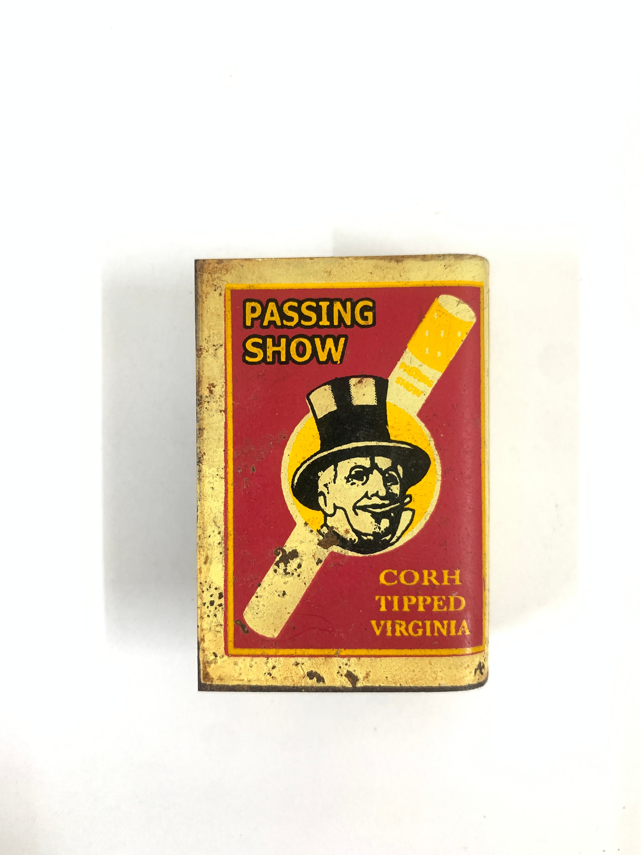 show cigarettes price Vintage Passing Show Cigarettes Advertisement Match Stick Box Cover  |passing Show Cigarettes Original USA| Collectible Passing Show| Vintage