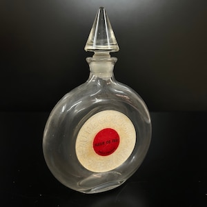 Vintage Guerlain Fleur De Feu Eau de Cologne-fles | Vintage parfumflesjes