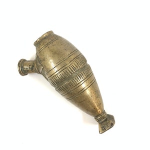 Vintage Brass Islamic Hookah| Vintage hookah| Vintage Shisha| Handheld Hukka| Small Hukka| Antique Decor| Vintage Decor|home decor