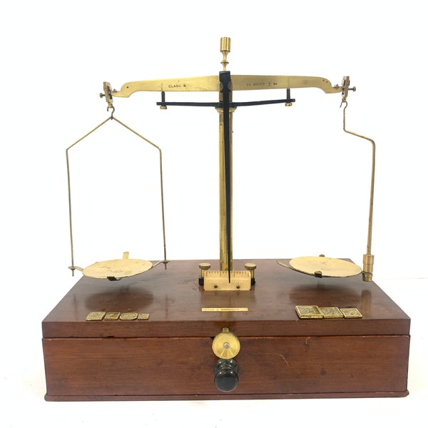 Vintage Allen and Hanburys Jewellers Weight scale| Jewellers weight scale.