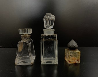 アンティーク　フラ人形　香水瓶 3 個 アンティーク フラ人形 香水瓶 3 個 Antiques Angel