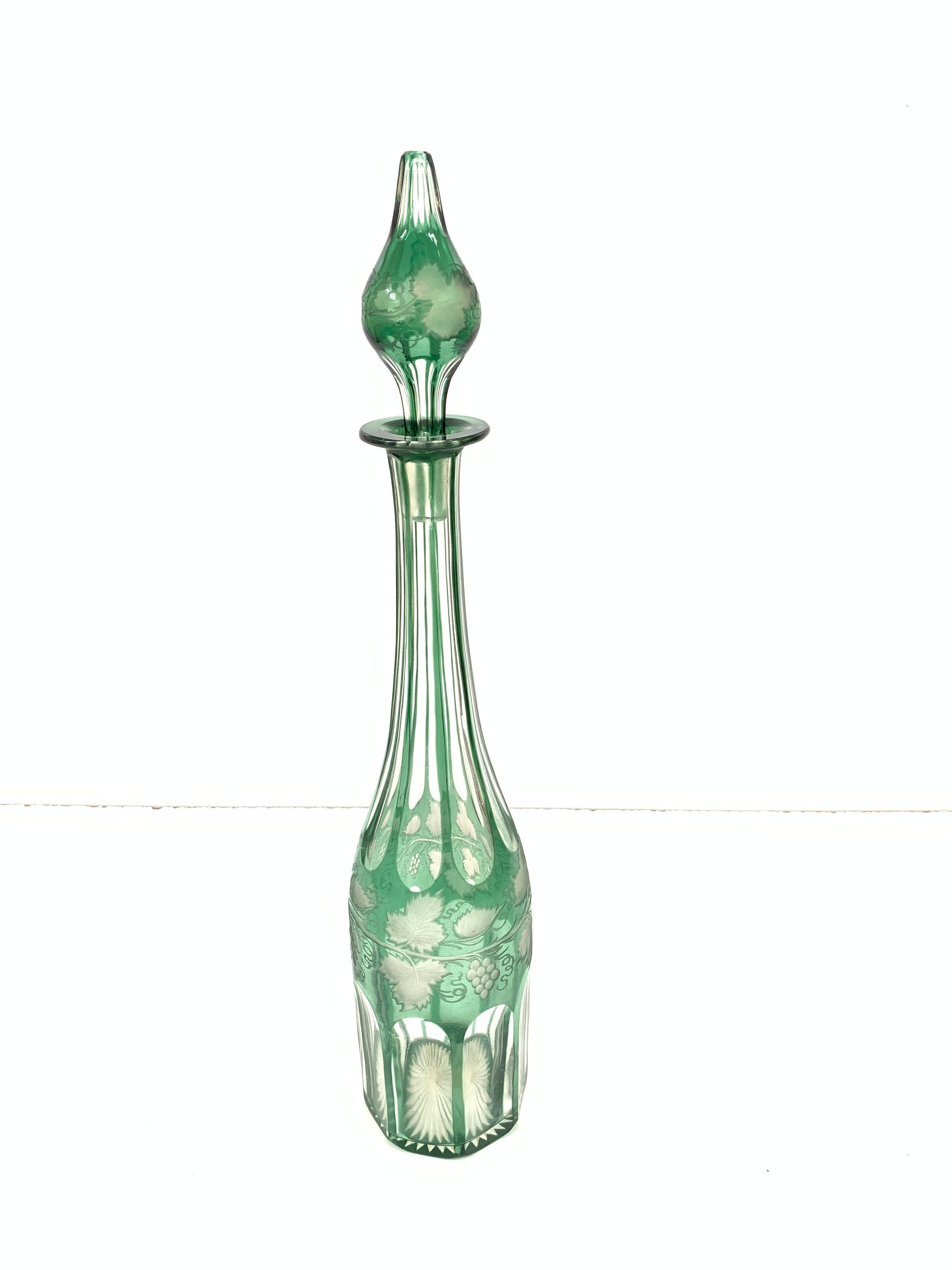 チェコ共和国製の「Egermann（エゲルマン）」 デカンターとグラスセット チェコ共和国製の「Egermann（エゲルマン）」 デカンターと