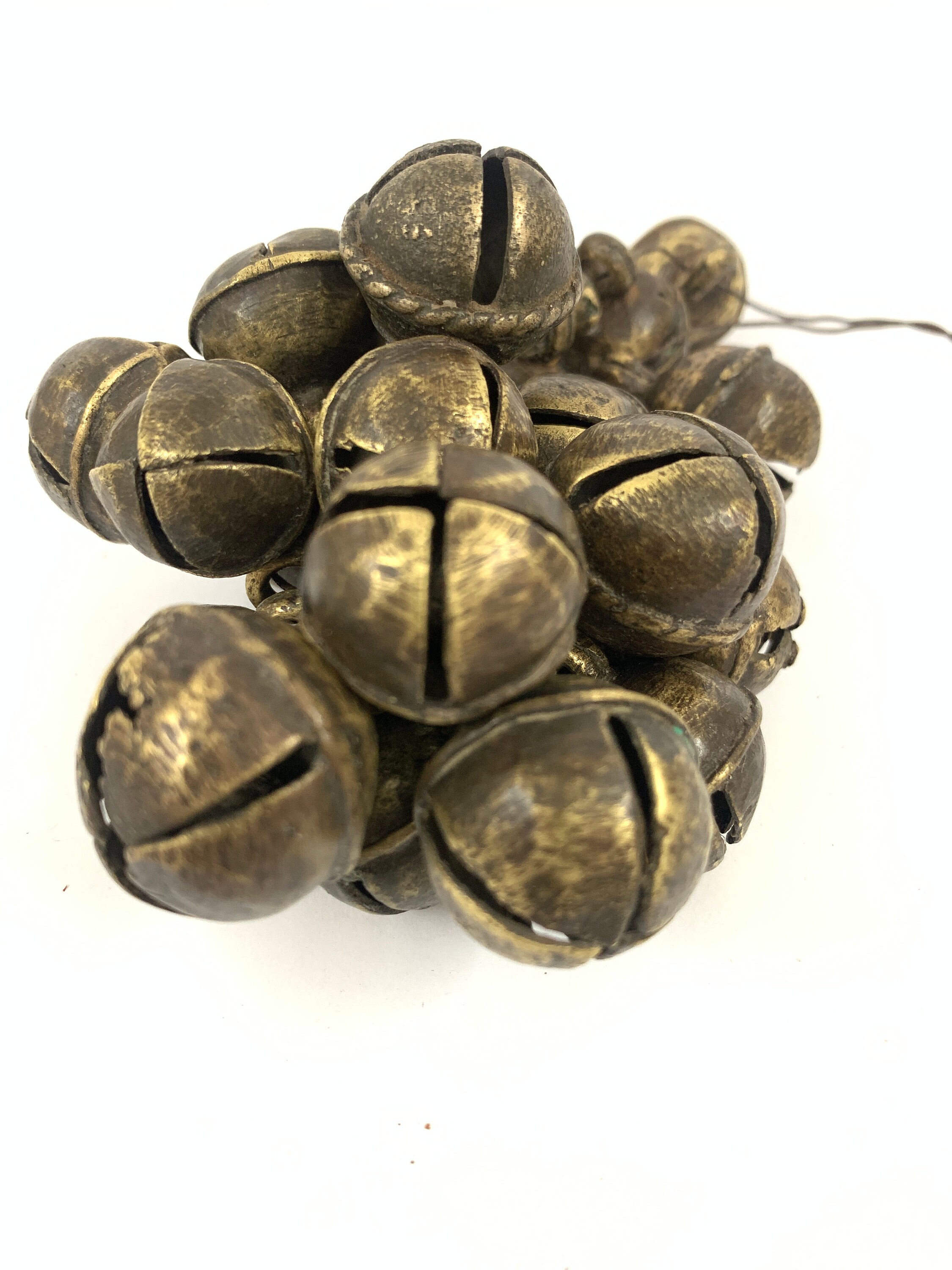 Vintage Collectible Brass Indian Traditional Children Toy-old Rattle ...