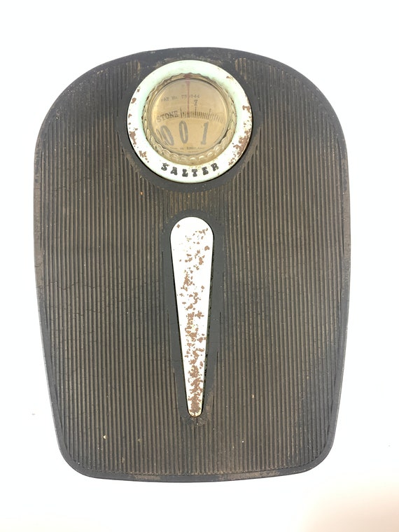 Vintage Working 1950 Fish Eye Salter No 206 Bathroom Scale. Vintage Weight  Scale Vintage Human Weight Scales 