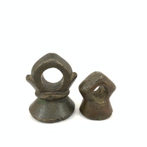 Vintage Goldschmiedehammer aus Bronze